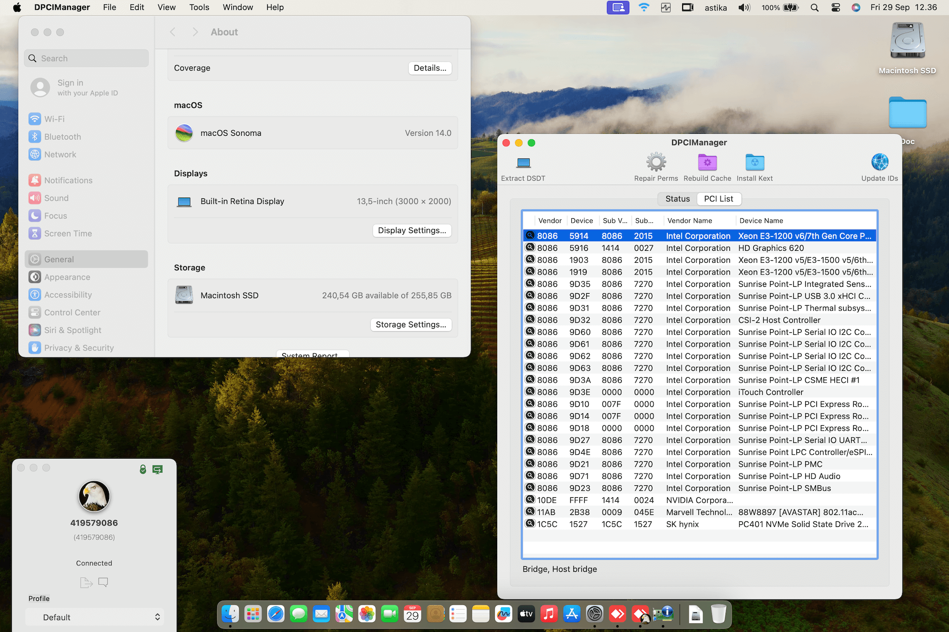 Microsoft Surface Book 2 3rd [KabyLake R   Intel UHD 620 + I2C]   OpenCore 1